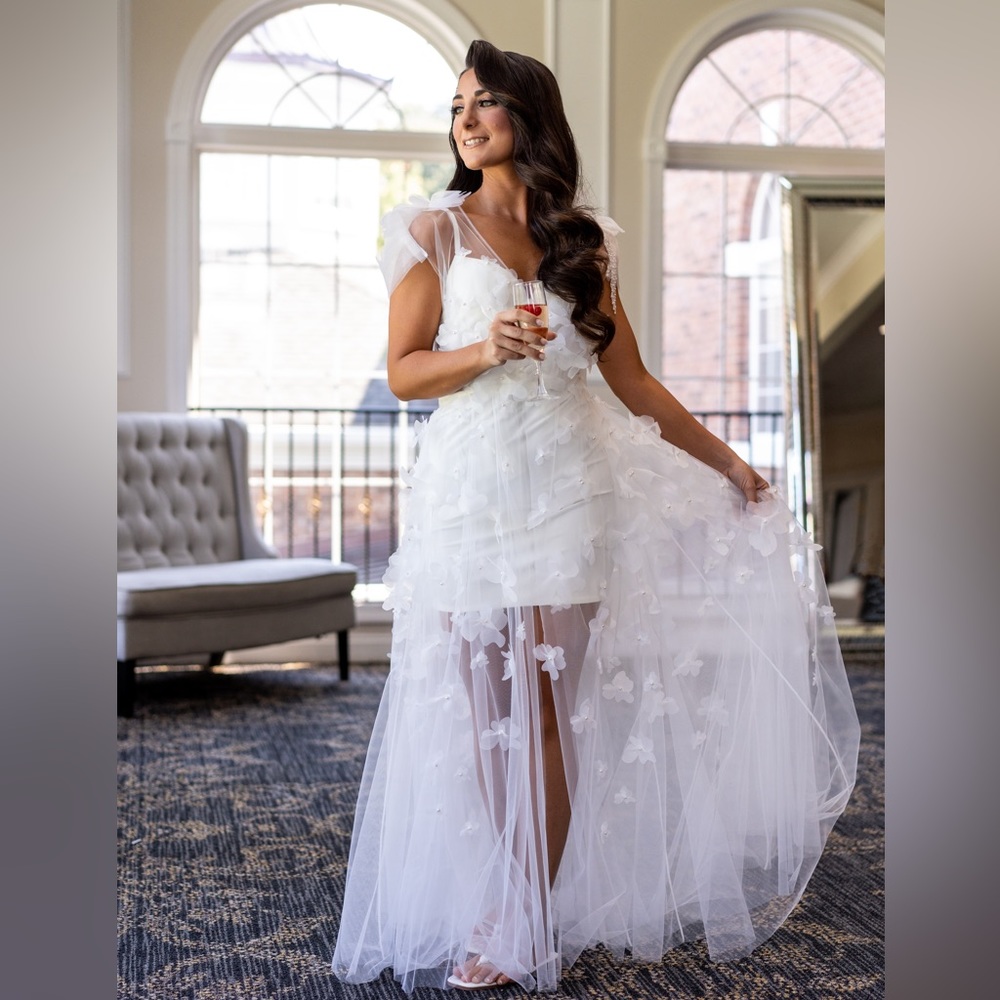 Custom Bridal Robe & Slip Dress Ivory